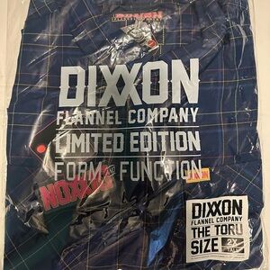 DIXXON Toru Blue Flannel Shirt 2X Tall